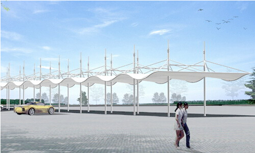 膜結構小品建筑有那些特點